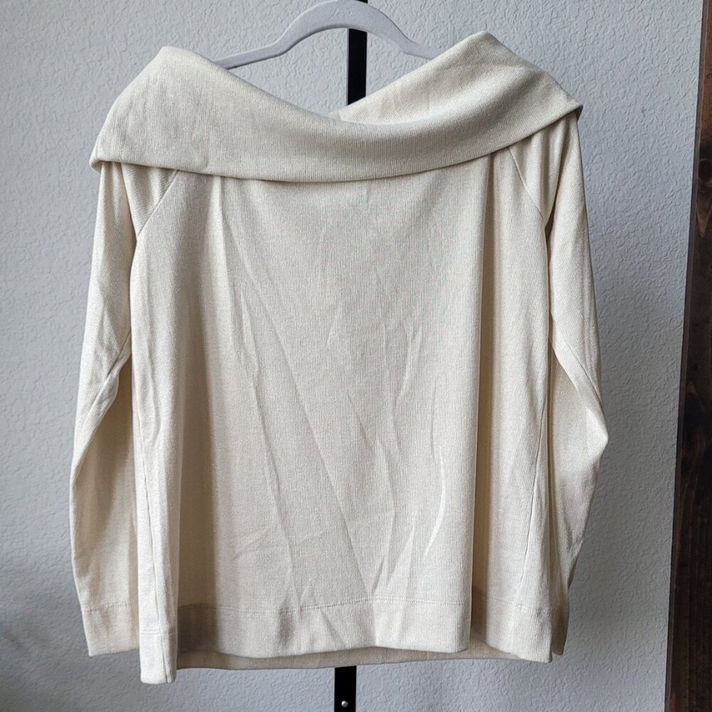 Loft Cowl Neck Long Sleeve Sweater